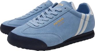 Patrick Mens Dijon Su&egrave;de Hardloopschoenen (Lichtblauw/Wit/Navy)