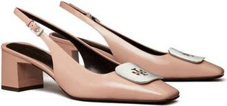 Tory Burch Georgia Slingback Pump in Pink Brick at Nordstrom, Size 8