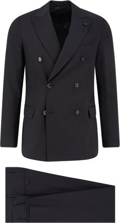 Lardini Uomo, Abiti Uomo, Nero, S, new