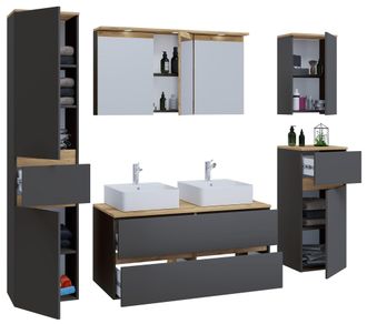 VCM Conjunto De Muebles De Ba&ntilde;o Con Lavabo Cosila-i 111 165x191x51 - Vcm