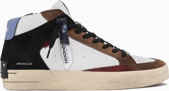 Crime London SK8 DELUXE MID BURNT SIENNA
