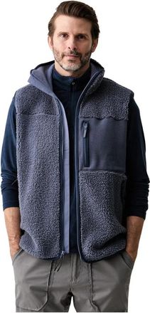 Rossignol Alltrack Sherpa Vest - Heren - Bodywarmers - Blauw - M - Polyester - Fitness