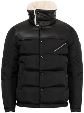 Moncler high-neck puffer jacket - Black