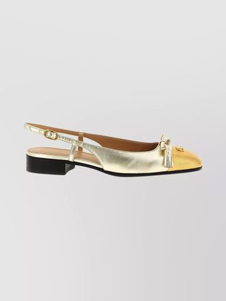 Valentino Garavani leather slingback sandals