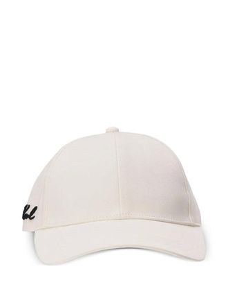 Karl Lagerfeld K/Signature baseball cap - White