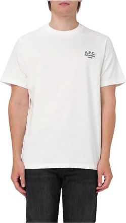 A.P.C. Hombre, Camisetas, Blanco, Talla: L