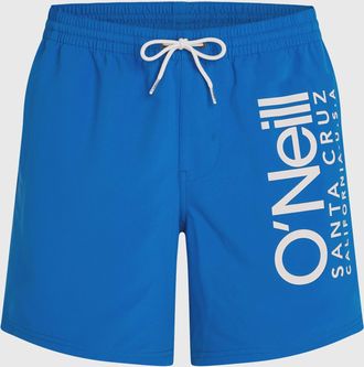 O'Neill Badeshorts ONEILL ORIGINAL CALI 16 SWIMSHORTS, Herren, Gr. S (48), N-Gr, blau (victoria blau), Obermaterial: 100% Polyester, Badehosen Badeshorts, mit