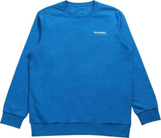 Mammut logo-print sweatshirt - Blu