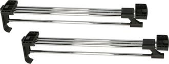 OEM Juego De 2 Barras Extensibles Resistentes Para Armario, 350 Mm