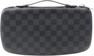 Louis Vuitton Pre-owned Lange portemonnee (bi-fold) - Heren - Vintage Accessoires - Zwart - ONE Size - Vintage