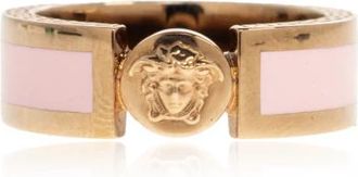 Versace Icon Ring - unisex - Ringen - Roze - 56 MM - Accessoires