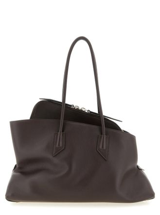 The Attico Brown La Passeggiata Medium Shoulder Bag
