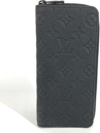 Louis Vuitton Pre-owned Wallets, male, Black, Size: ONE SIZE Pre-owned Long bill wallet (M69047)