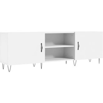 vidaXL Tv Cabinet White 150x30x50 cm Engineered Wood Vidaxl