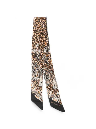 Etro Etro Printed Silk Foulard