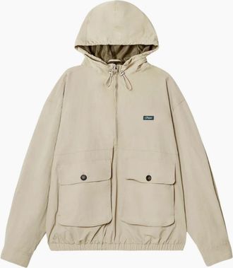 Pompeii Mens Pompeii Technical Cream Windbreaker Jacket - Size: Regular/40