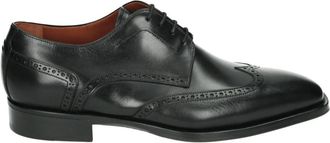 Greve Heren Zakelijke Lage Schoenen Zwart - Heren - Nette schoenen - Zwart - 40 1/2 EU - Leer - Schoenen