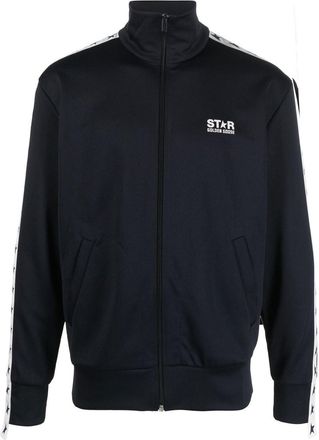 Golden Goose Star Collection sports jacket - men - Polyester - S - Blue
