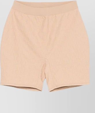 Gucci gg high waist jacquard stretch shorts