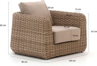 Intenso Furniture Intenso Tarcento lounge tuinstoel