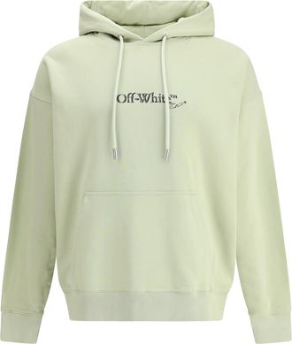 Off-white Logo-embroidered Hoodie