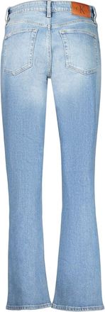 Calvin Klein High Rise Straight Jeans - Blue