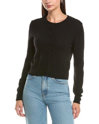 Fort&eacute; Cashmere Crewneck Cashmere Cardigan