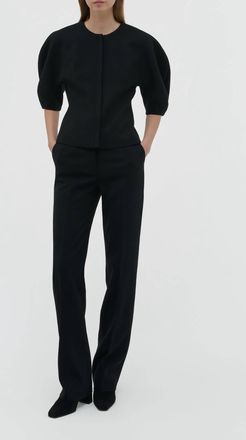 Gabriela Hearst Cecilia Pant In Black