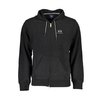 La Martina Cotton Men Sweater with Mens Hood