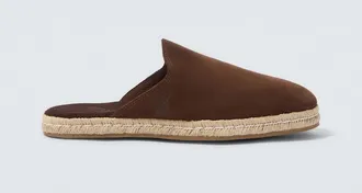 Ancient Greek Sandals Fimos leather espadrille mules