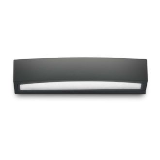 Netlighting Andromeda 2 Light Outdoor Large Up Down Wall Light Black Putty IP54 E27