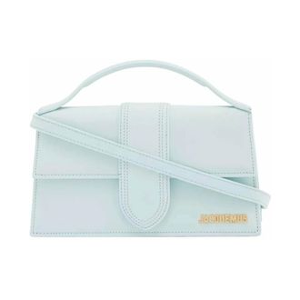 Jacquemus Le Grand Bambino Schoudertas - Dames - Tassen - Blauw - Maat: ONE Size Leer