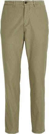 Tommy Hilfiger Chinohose TOMMY HILFIGER CHINO CHELSEA GABARDINE GMD, Herren, Gr. 30, L&auml;nge 34, gr&uuml;n (faded olive), Web, Obermaterial: 96% Baumwolle, 4% Elasthan, sli