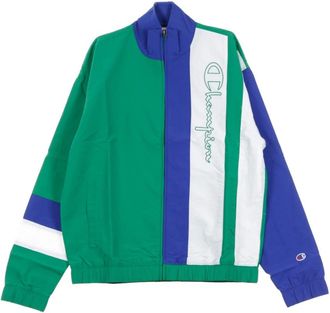 Champion Windbreaker Full Zip Top - Heren - Zomerjassen - Veelkleurig - XL - Polyester - Jassen