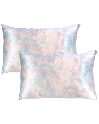 Blissy Set Of 2 100% Mulberry Silk Pillowcases