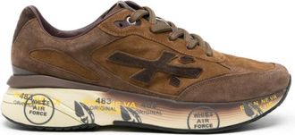 Premiata Brown Color Block Moerun Sneakers