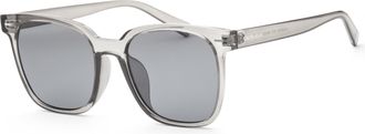 Calvin Klein Mens 55mm Grey Crystal Sunglasses