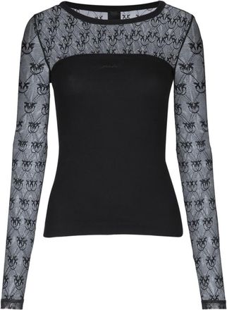 Pinko Black Round Neck Top