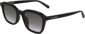 Saint Laurent SL 457 Zonnebril - unisex - Accessoires - Zwart - Maat: 49 MM Nylon