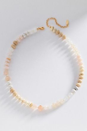 Anthropologie Rainbow Stone Necklace