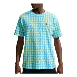 Nike Club Rules T-Shirt Football Blue Light Liquid Lime IR6999-497
