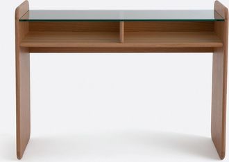 La Redoute Interieurs Bureau met gehard glazen blad, Ericson