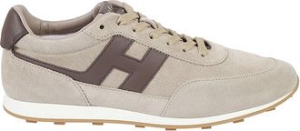 Hogan H699 Sneakers - Heren - Sneakers - Bruin - 42 EU - Leer - Schoenen