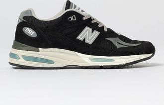 New Balance Sneakers Made in UK 991v2 in camoscio e mesh