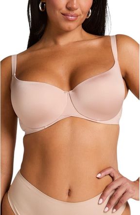 Hunkem&ouml;ller Smooth Padded Underwired Bra in Rugby Tan at Nordstrom, Size 36D