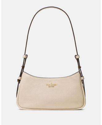 Kate Spade New York Womens Juliette Small Shoulder Bag - Beige Leather - One Size