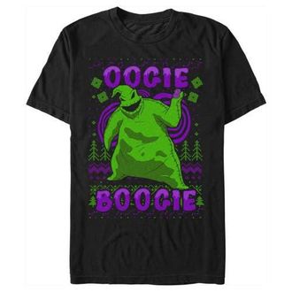 The Nightmare Before Christmas Mens The Nightmare Before Christmas Oogie Boogie Ugly Sweater Graphic T-Shirt in Black at Nordstrom, Size Xxx-Large