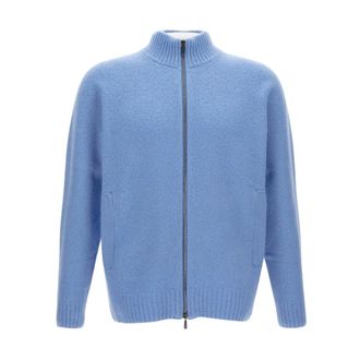 Drumohr Heren, Truien, Blauw, Maat: XL Wol