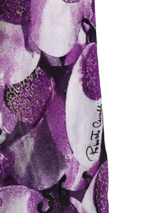 Roberto Cavalli Womens Multicolor Patterned Halter Neck Underwear Lace Clothing
