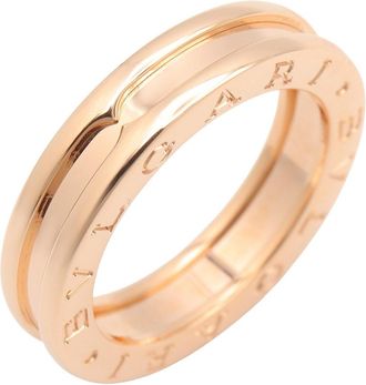 Bulgari Pink Gold Pink Gold (18K) Band Ring (Pre-Owned)